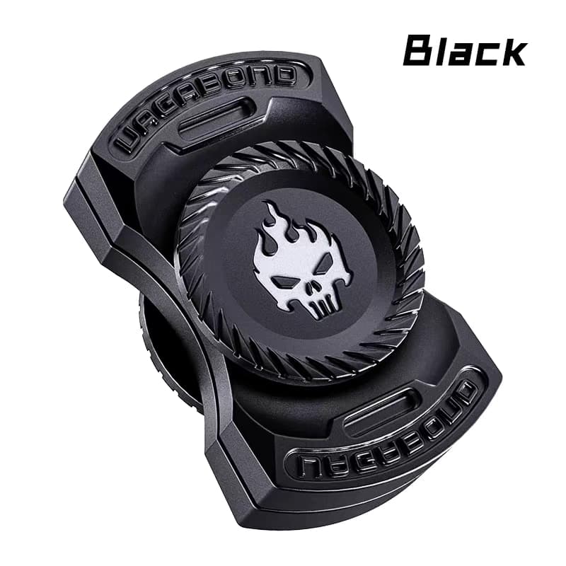 Fidget Spinner Magnético Push Card Clicker 3In1 EDC Metal Alívio Do Estresse Brinquedo Mecânico Slider Moeda Tática Sens
