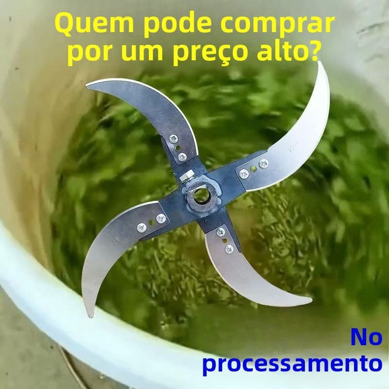 Novo Modelo de Criação Manual de Galinha Pato Ganso Porco Trabalhador Cortador de Grama Picador de Grama Picador de Legu