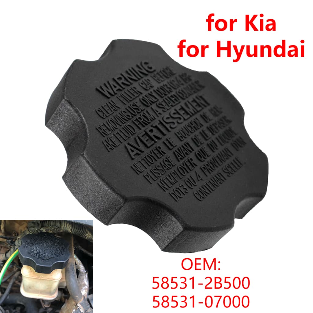 58531-07000 Tampa Do Reservatório De Fluido Cilindro Mestre Freio Carro Para Hyundai Elantra Tucson Acento Kia Sorento S