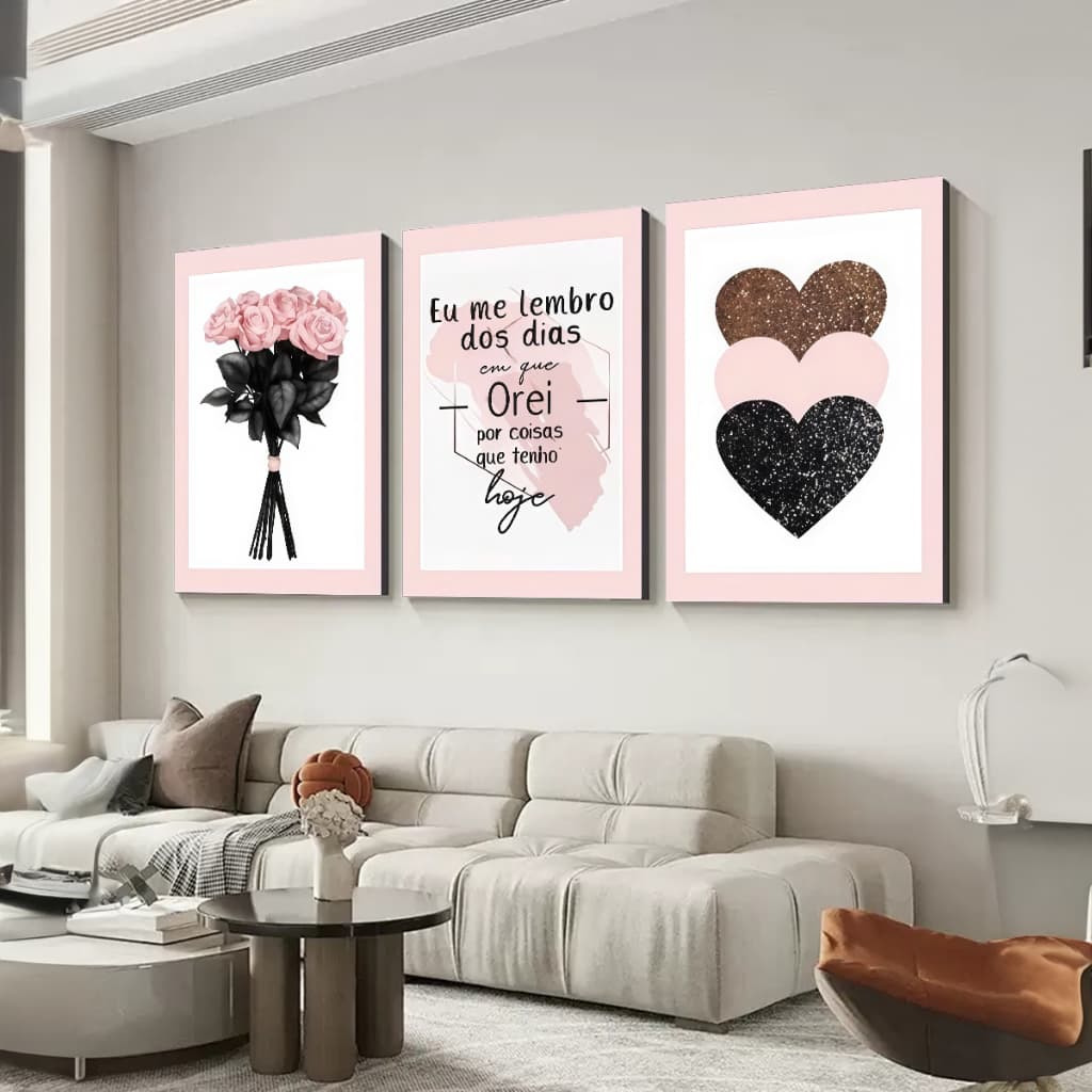 Quadros Decorativos Eu Member Aqueles Dias Buquê Em Forma De Coração Sala De Estar Quarto Decoração De Parede