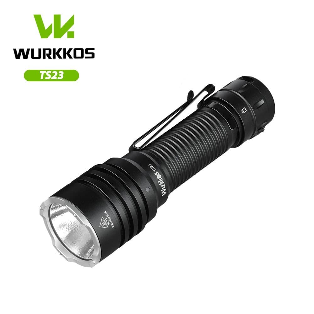 Wurkkos TS23 21700 Lanterna Recarregável XHP70.3 HI LED 5000Lm Tocha IPX8 À Prova D'água Modo De Dois Grupos EDC Interru