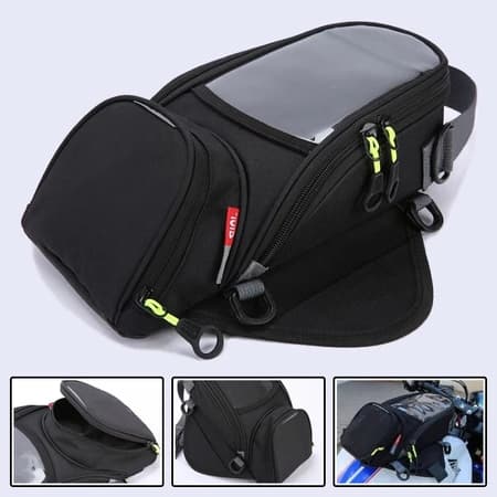 Bolsa  Motocicleta Navegação Móvel Multifuncional À Prova D'água Saco De Combustível Pequeno e Bolsa de Perna