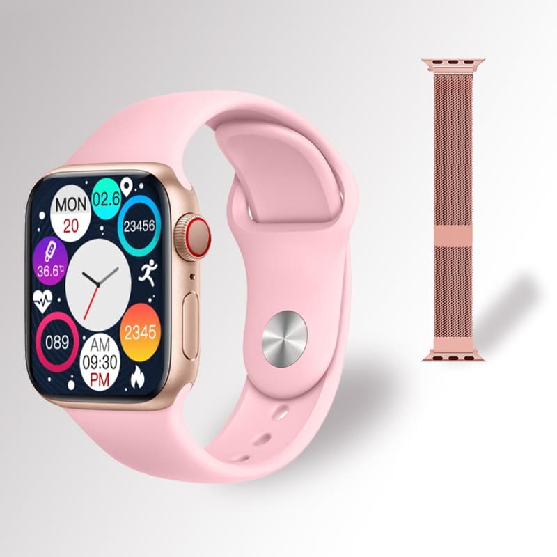 Novo relógio inteligente de carregamento sem fio 45MM Bluetooth chamada masculino feminino relógio inteligente