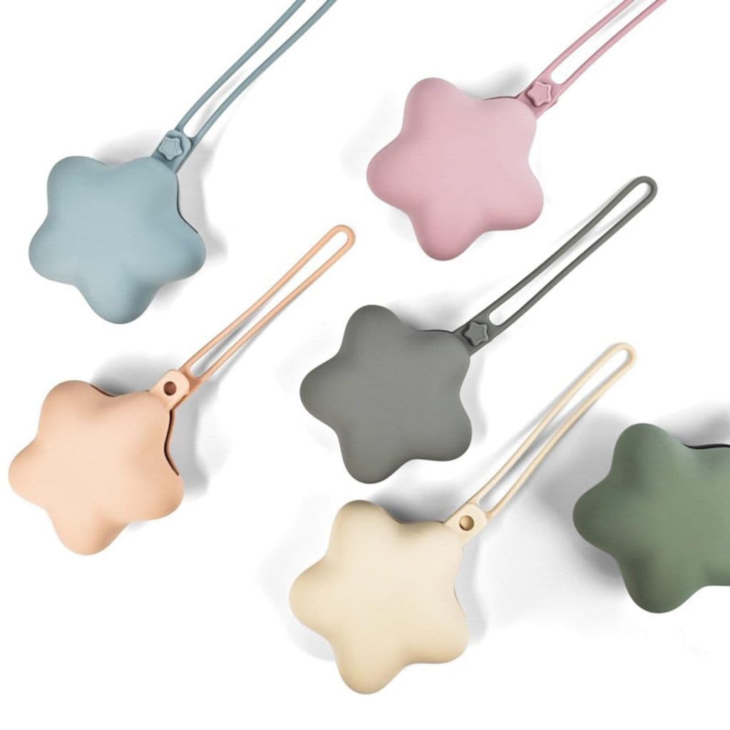 Porta Chupeta de Silicone Vedação Antipoeira e Material Macio Para Recém-nascidos e Uso Prático para Mães