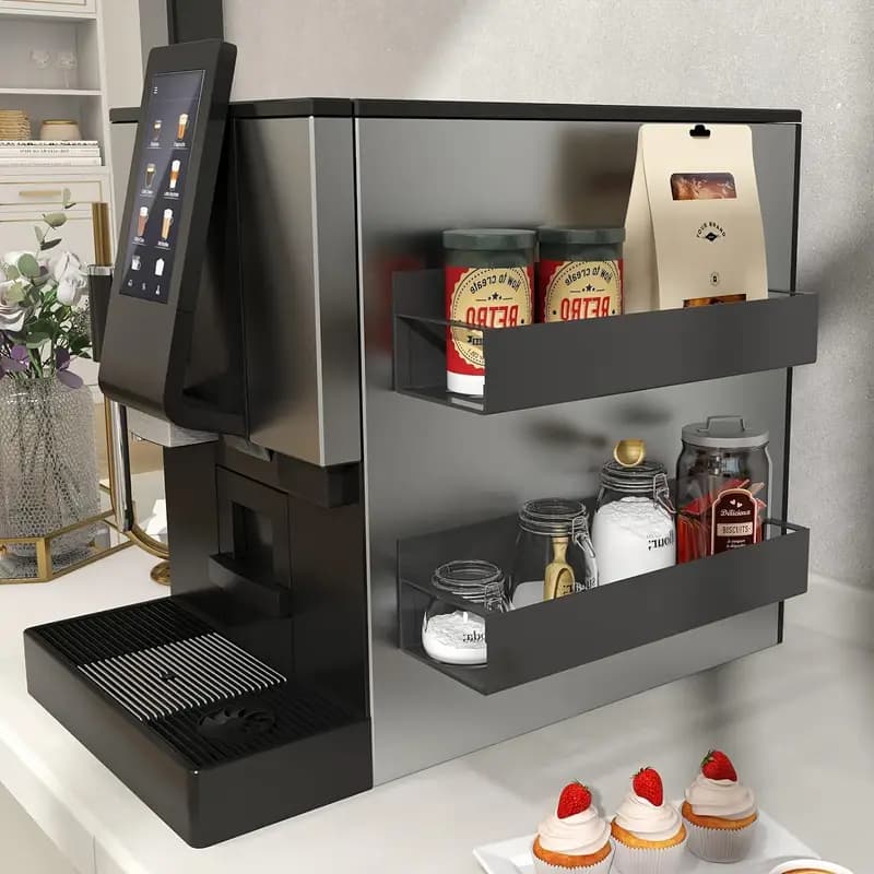 KIT2 Prateleira Organizador Magnética Ímã Forte para Geladeira Cozinha Máquina de Lavar Temperos
