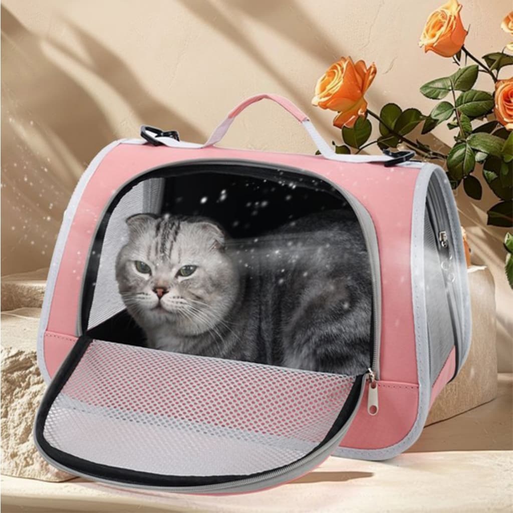 Bolsa Transporte Pet Cachorro Gato Viagem Avião Carro Ônibus Resistente Confortável Cães Mala Reforçada
