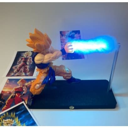 Dragon Ball Feito À Mão Wukong Luz Noturna Levitação Magnética Atmosfera Decoração Adequado Para Quarto De Interiores De