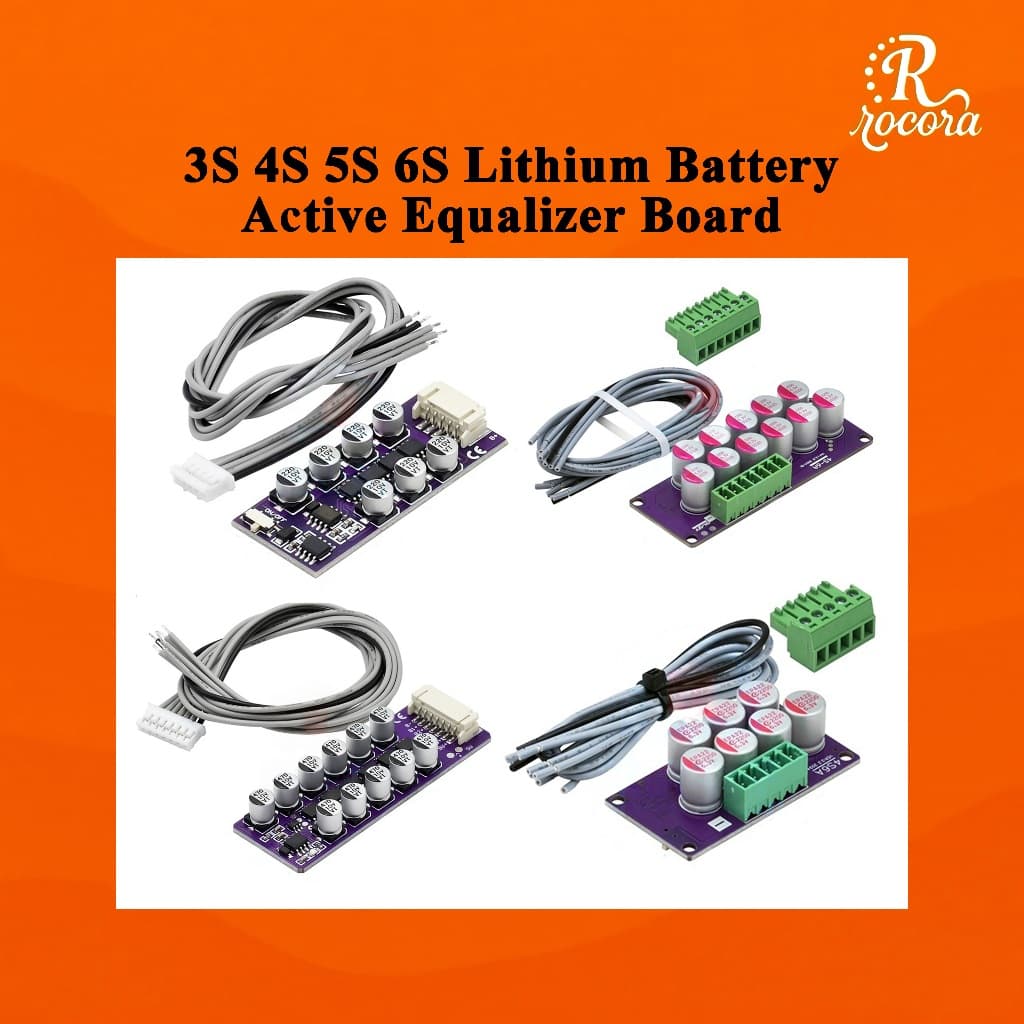 3S 4S 5S 6S Bateria De Lítio Placa Equalizadora Ativa Capacitor De Alta Corrente Balanceador Transferência De Energia Ba