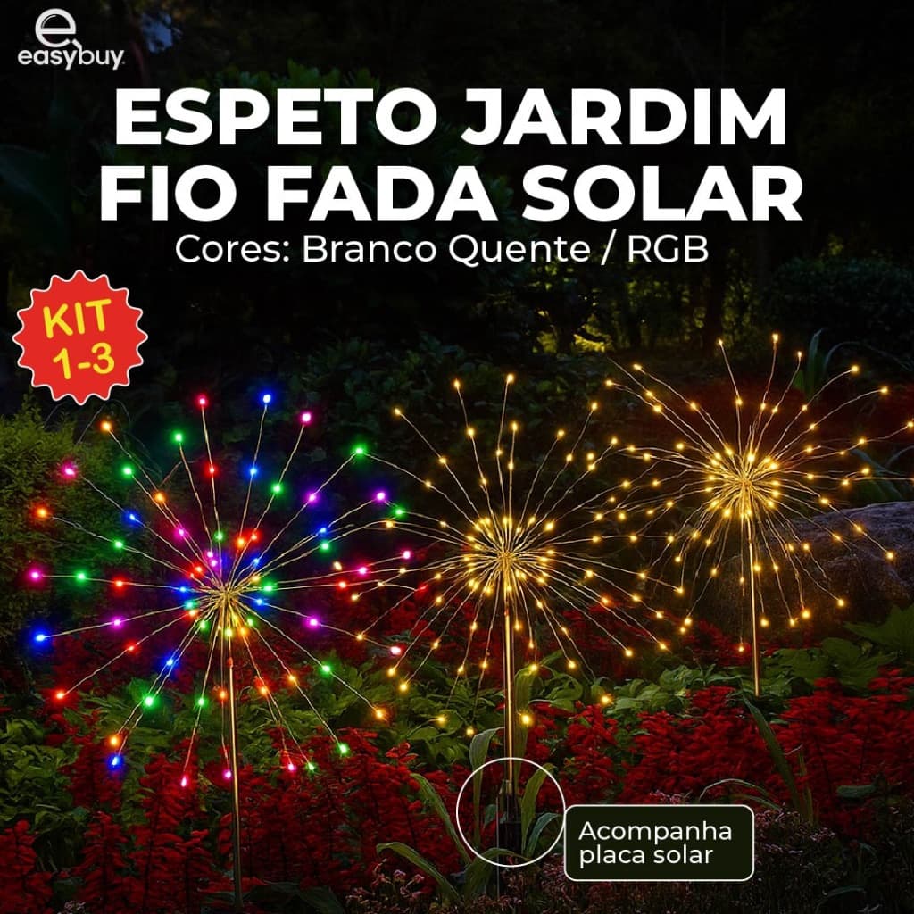 Estaca solar De Jardim Com Painel led rgb Embutido Ou Luz Quente Para Ambientes Externos