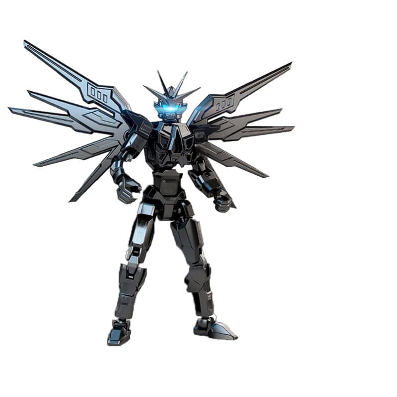 t13 collectible movable figures  robô 3d com  articulações  conjunto de quebra cabeças
