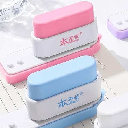 Perfurador De Furo De Conta Manual , Papel De 5 Furos Estacionário De 6 Mm Plástico Mini Padrão Portátil