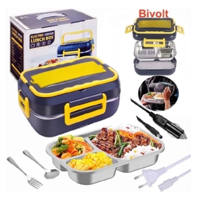 Dual-volt Automático 110v/220v E 12V/24V (Lancheira Elétrica)-Aço Inoxidável sus304