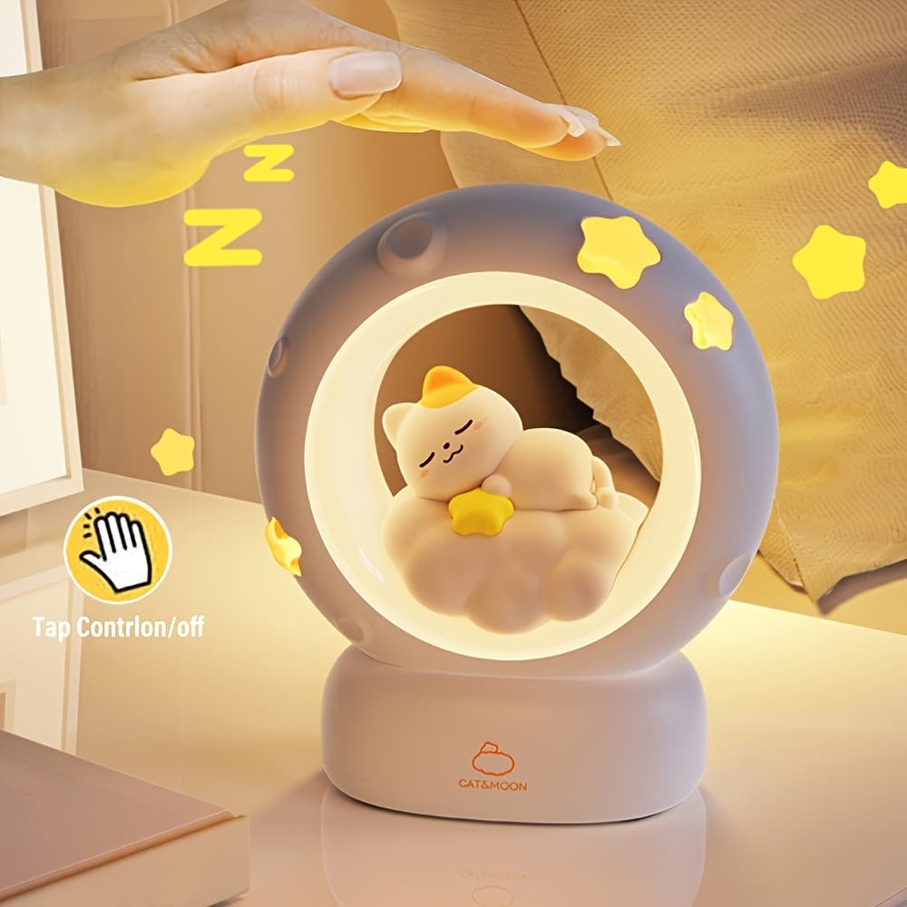 Luz complementar de carregamento USB, com 3 funções de escurecimento, lindas luzes decorativas para quarto, presentes de