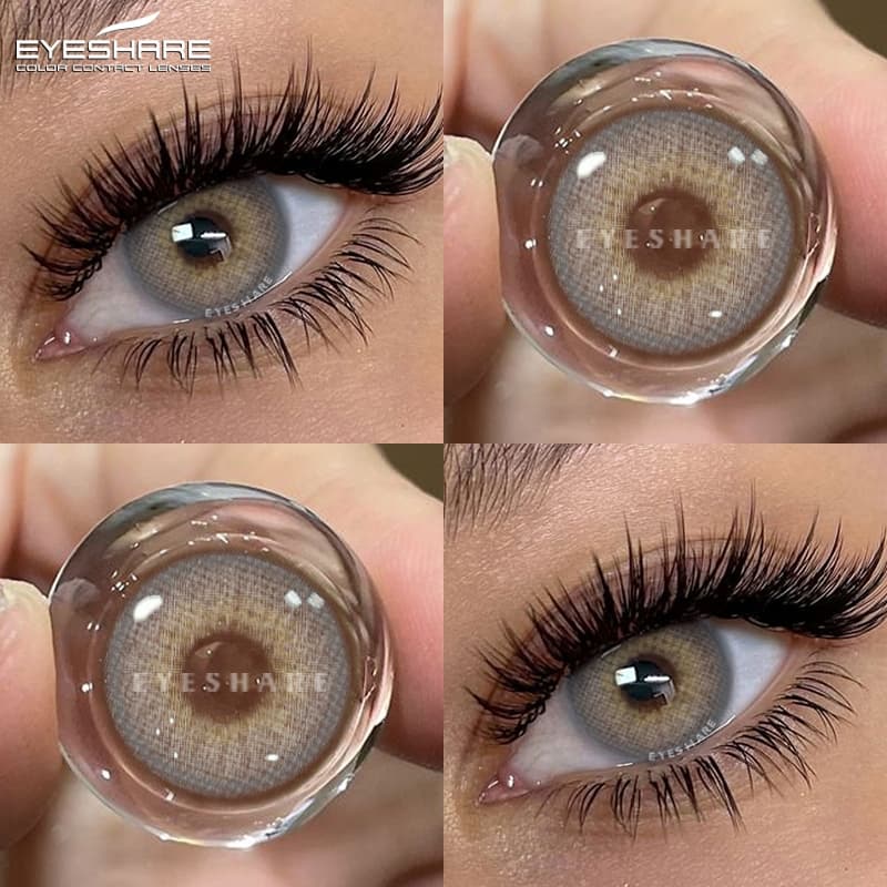 EYESHARE 1 Par (2 Peças) Lente De Contato SIAM Lentes Coloridas Cosméticas Para Oculares Olhos Coloridos