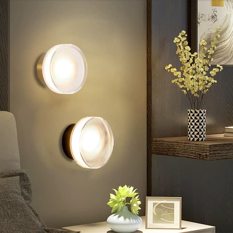 Lâmpada De Parede Nordic Led Casa Sala Estar Acrílico Decorativo Luz Adequado Para O Quarto Estudo Cabeceira Corredor Es