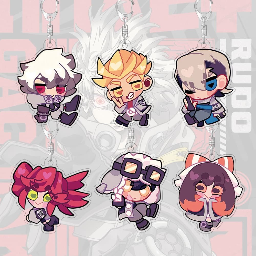 Chaveiro Acrílico Gachiakuta Anime Dos Desenhos Animados Bonito Sacos Decorativos Mochila Pequeno Pingente Presente
