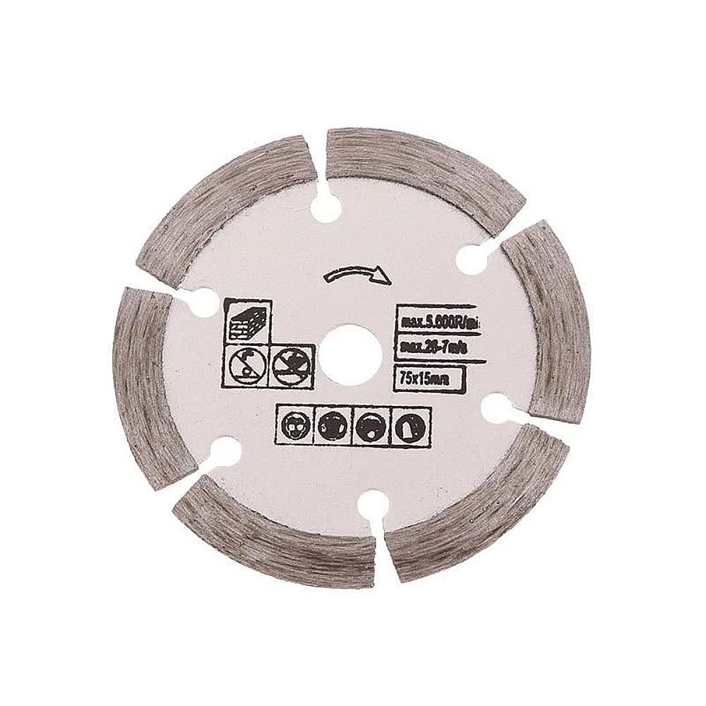 Disco De Corte De Pedra De 3 " , Mini Lâmina De Serra , Diamante De 75mm , Mármore Concreto Cerâmico Para Vergalhão