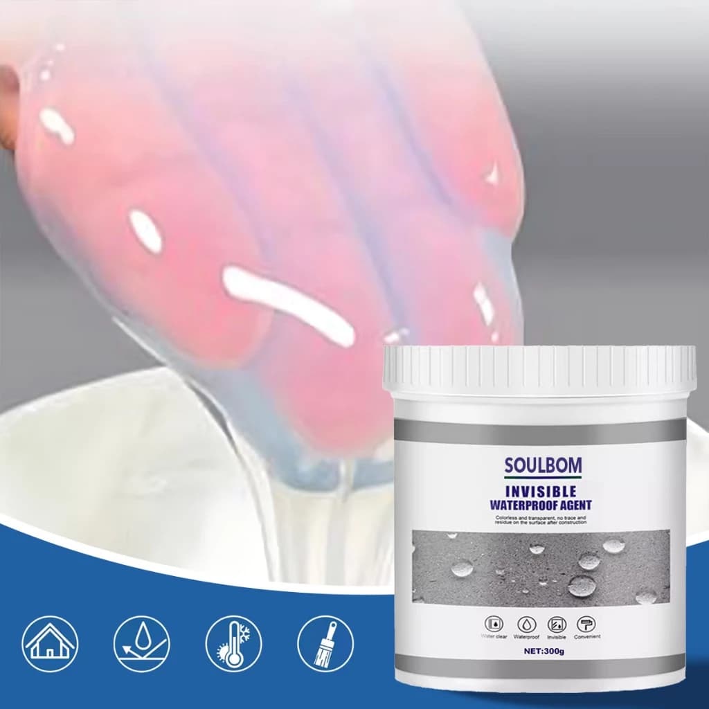Invisível Impermeável 100/300ML Agente De Revestimento Transparente Anti-Vazamento Cola De Reparo De Condução