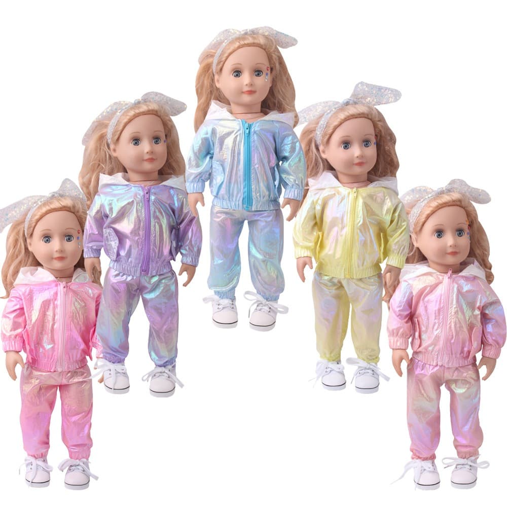 Roupas De Boneca De Menina Americana De 18 Polegadas , Saia , Acessórios