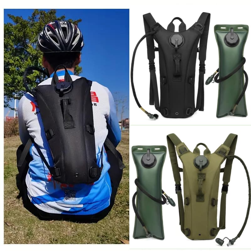 Mochila Hidratação Kms Trilha Bicicleta Térmica C/ Refil 3l