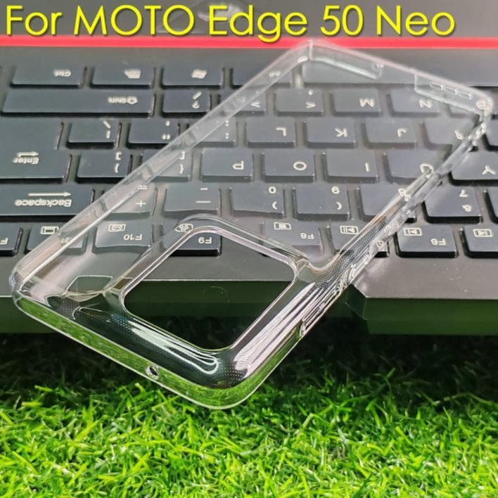 Capa Transparente Cristalina Para PC , Rígida À Prova De Choque Moto Edge 50 Neo