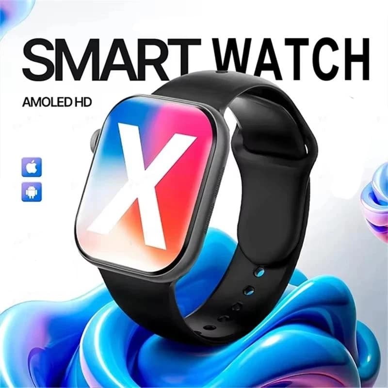 Relógio inteligente unissex S10 MINI 38 mm Original, adequado para esportes à prova d'água | Equipado com pulseira de Si