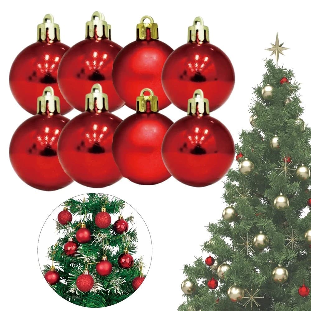 Grandes Bolas De Decoração De Árvore De Natal Acessórios