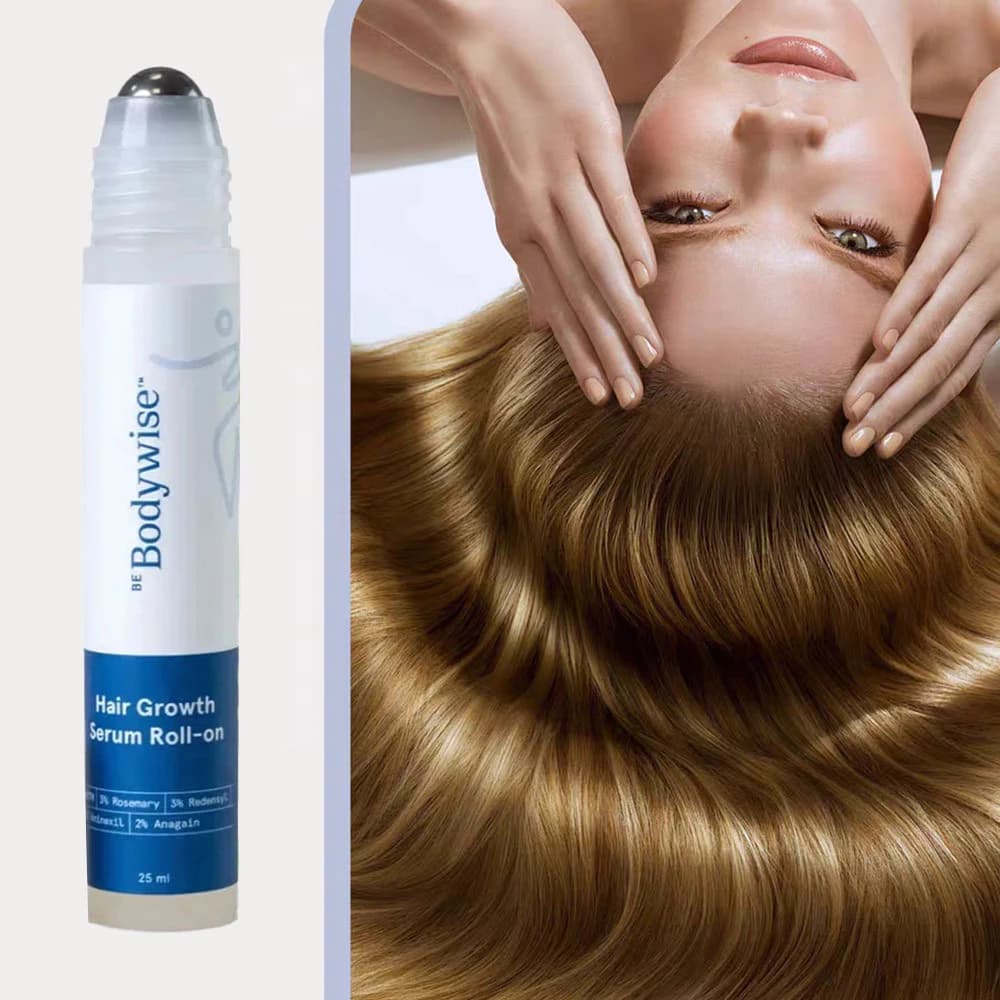 Be Bodywise 3% Soro Roll-On de Crescimento de Alecrim 4 Semanas Eficaz 25ml