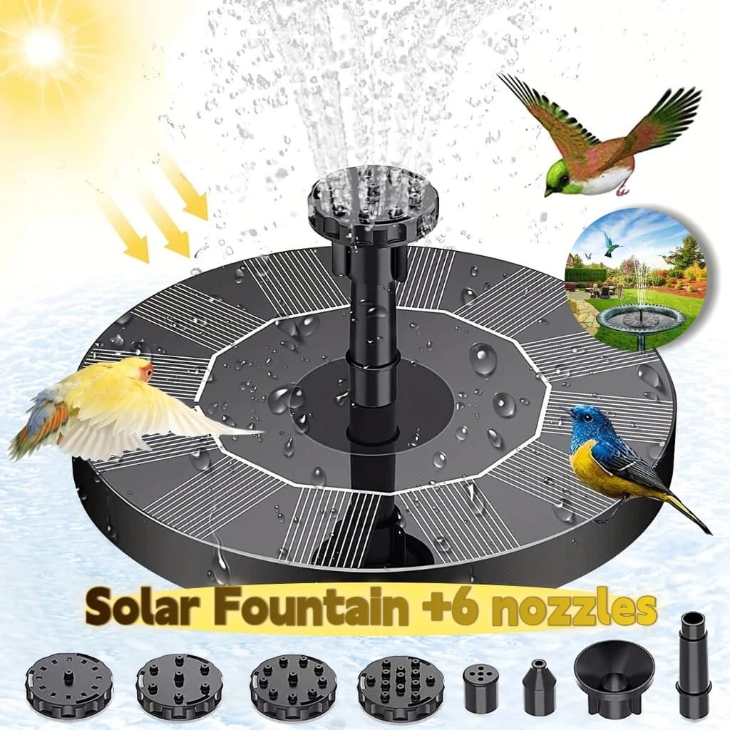 Fonte flutuante Solar, passeios turísticos no jardim