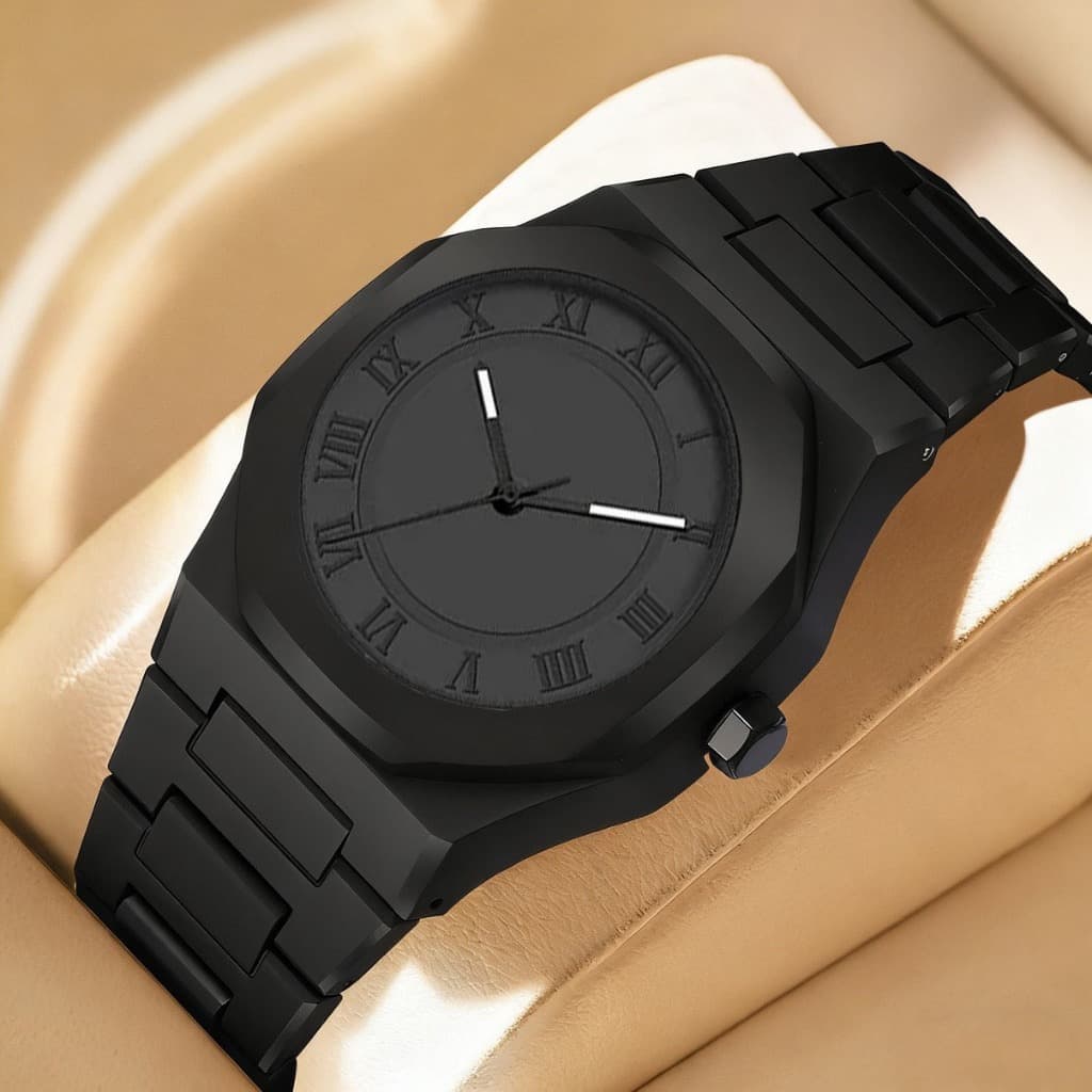 Relógio Clássico digital Romano Para Homens , À Prova D'água , Moda Casual , Estilo Quente , De Quartzo De Plástico , An