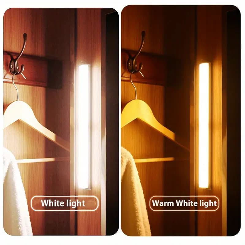 Barra de luz led branca do sensor do corpo humano, luz quente conduziu a barra clara do sensor do corpo humano
