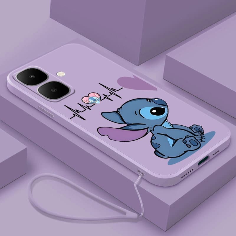 infinix Smart 10 X6725 Smart10 Casal Estilo Ponto Azul Capa De Silicone Macio Protetora Anti Queda