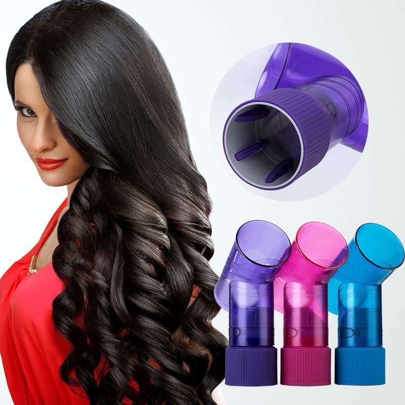 [Meifuyi] DIY Cabelo Difusor Salão Rolete Secador De Secagem Wind Curl COD