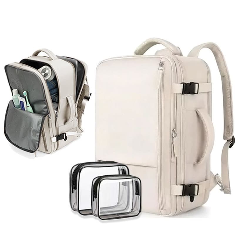 Mochila Viagem Feminina Masculinas Multifuncional Reforçada Impermeável Expansível