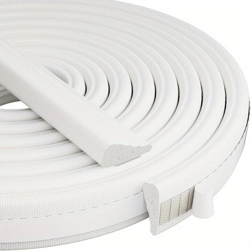 Boiserie Moldura Roda Meio Eva Autoadesivo Flexível Sirius 2,4cm x 1cm isogood