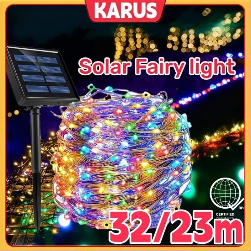 300/200LED Luzes de Corda Solares à Prova d'água luzes de Natal-Decoração de Luzes para Festas e Encontros