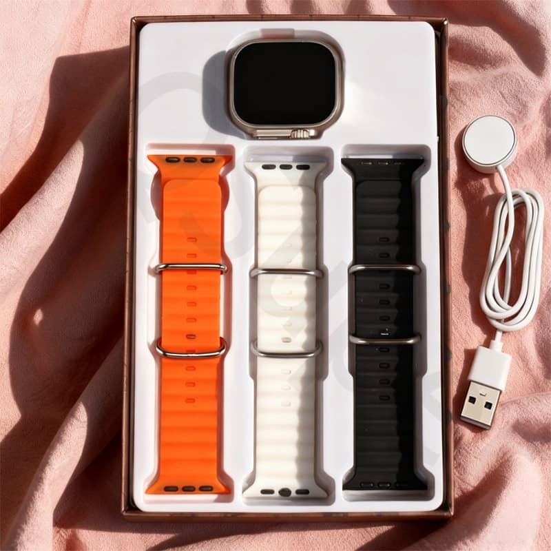 Smartwatch Relógio Inteligente AMOLCD 2.02 " HD Masculino Chamada Bluetooth , Calculadora De Digital Feminino