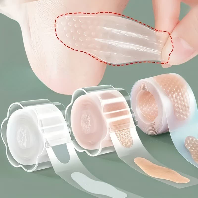 Fitas Anti-Atrito Pés Invisíveis Água Resistente - Cuidado Pés Salto Alto, Previne Bolhas, Fácil Usar Múltiplos Cenários
