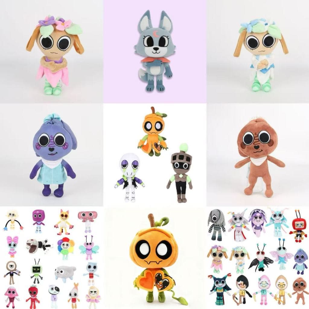 Dandy's World Brinquedos De Pelúcia Restos Super Macios Papoula Boxe Camarão Sucatas Vee Boneca Crianças Jogo Bonito Per