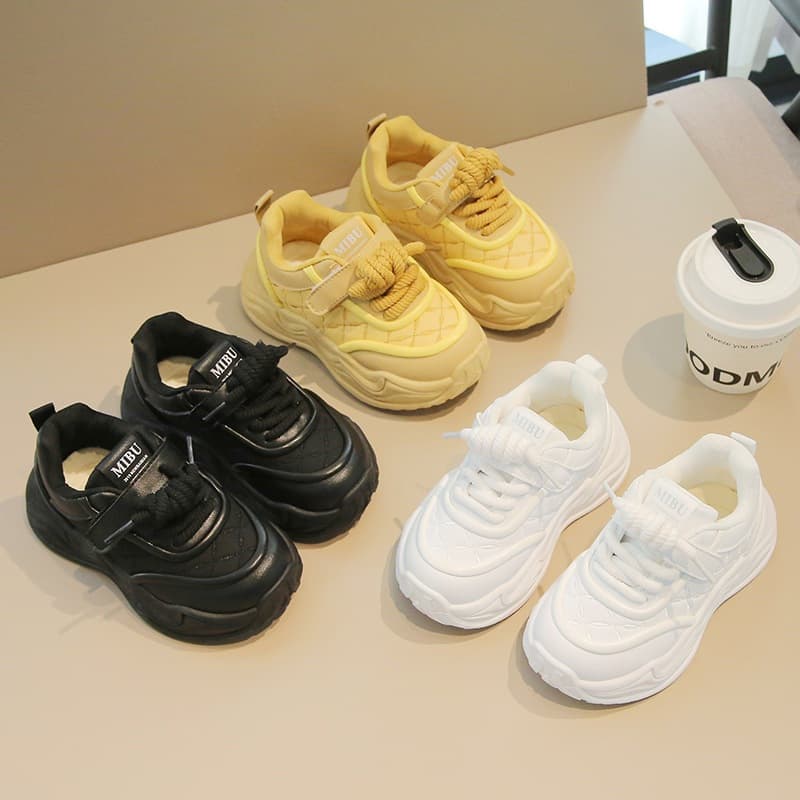 Tênis infantil Sapatos infantis casuais para meninos Moda tênis de corrida para meninas Leve e macio