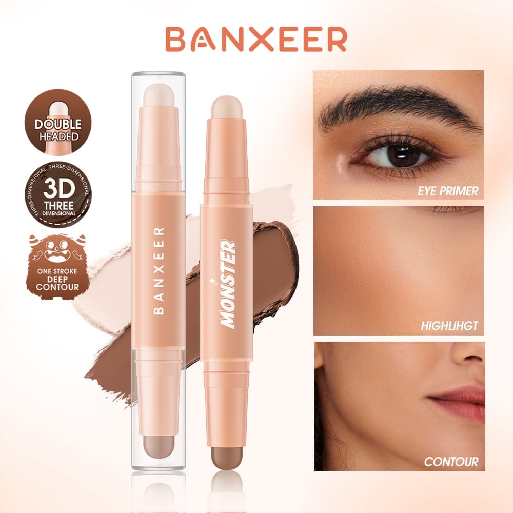 BANXEER Face Shaping Destacando Sombra Contour Stick Pigmentado À Prova D'água De Longa Duração