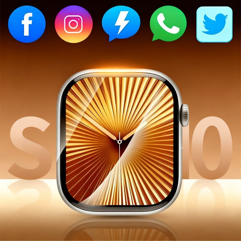 kit Smartwatch Relógio Inteligente AMOLCD 2.0 " HD Masculino Bluetooth Chamada De Saúde , 1.69 " HDDigital Feminino Calc