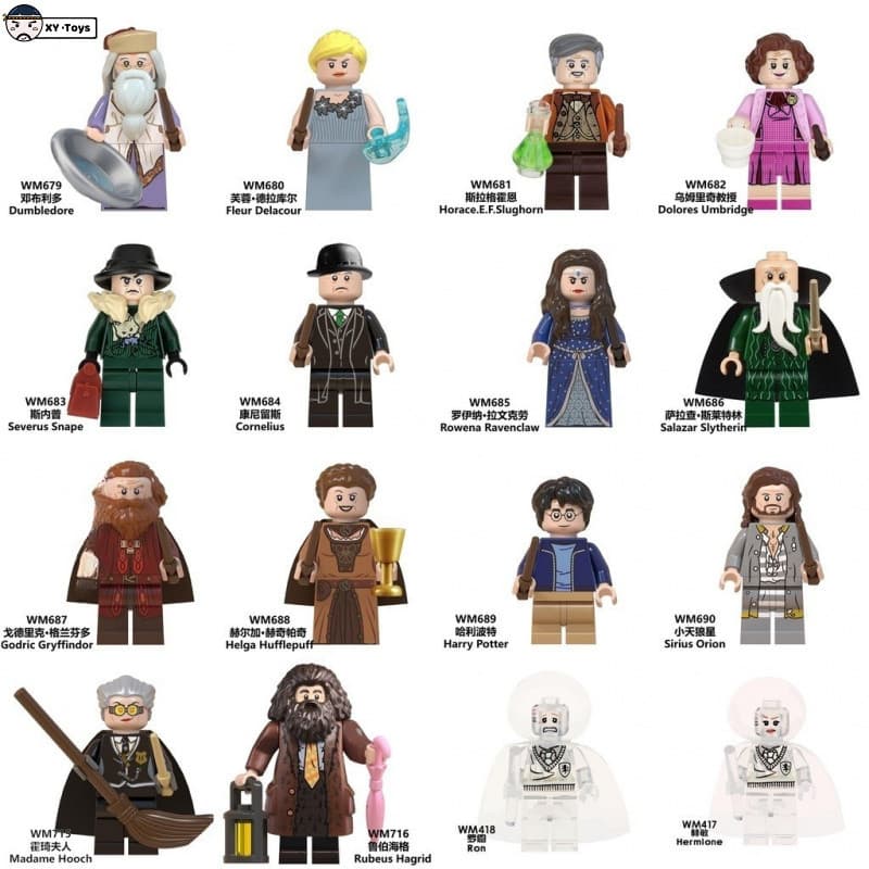 Blocos De Filme Brinquedos Infantis Presentes De Aniversário Pequenos Potter Mágico Bonecas