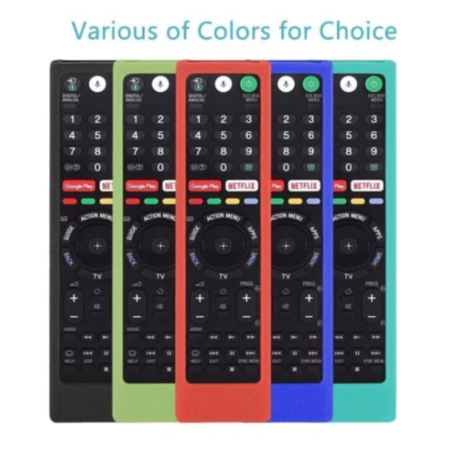 Capa De Silicone Para Controle Remoto Sony TV RMF-TX300U TX200E À Prova De Choque Com Alça TX200C , RMT TX100 , TX102U ,