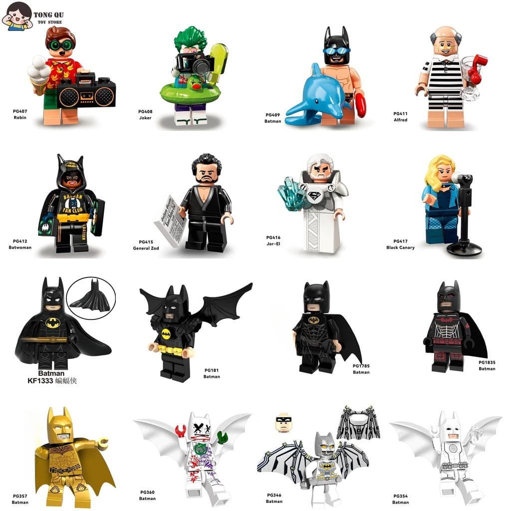 Brinquedos Infantis Presentes De Aniversário Pequenas Figuras De Bat robin