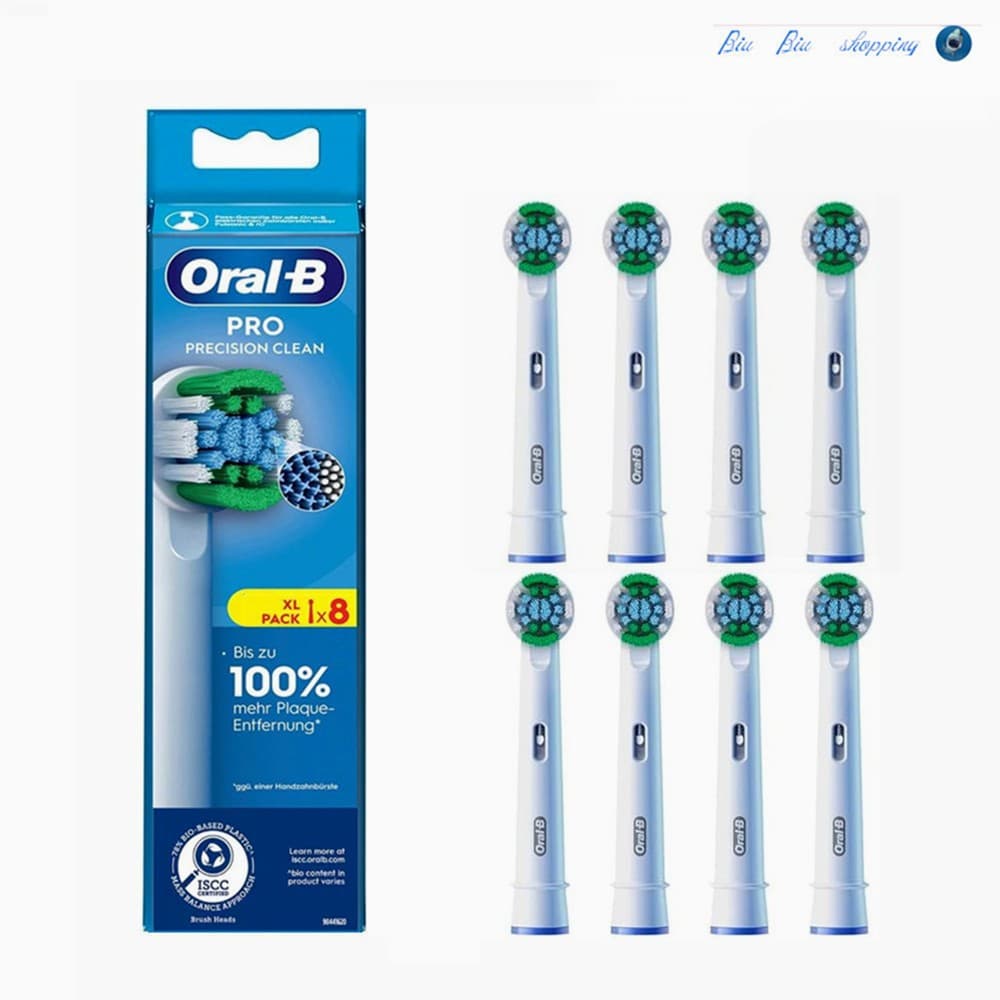 PRO Precision Clean Para Cabeça De Substituição De Enchimento De Escova De Dentes Elétrica Oral B EB20 , 4 E 8 Unidades/
