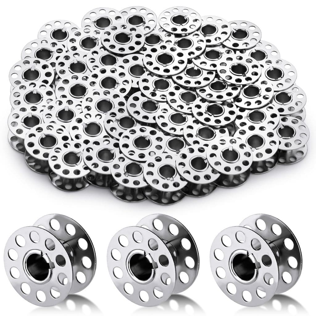 Bobina Metal Baixa 10 Unidades Carretilha Metal Baixa Maquina Costura Caseira Domestica
