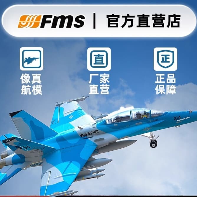 FMS 64mm EDF F-18 Hornet F18