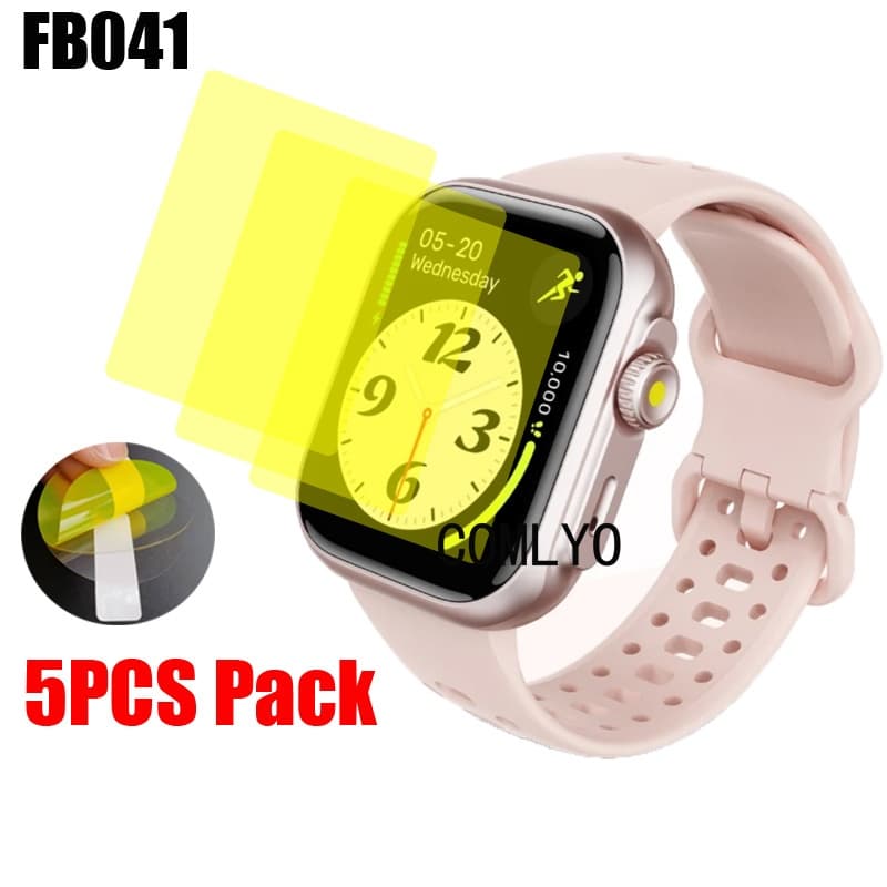 Para BETTDOW FB041 Protetor De Tela Smartwatch Relógio Inteligente Capa Ultrafina HD TPU Filme