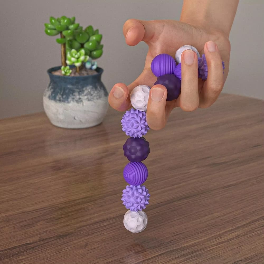 Bolas Magnéticas De Silicone Brinquedos Fidget Para Adultos E Adolescentes , 4 Peças De Sensoriais De Alívio Do Estresse